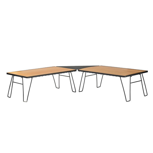 Kick It Camp Table Overland Vehicle Systems - Wood Base & Storage Bag