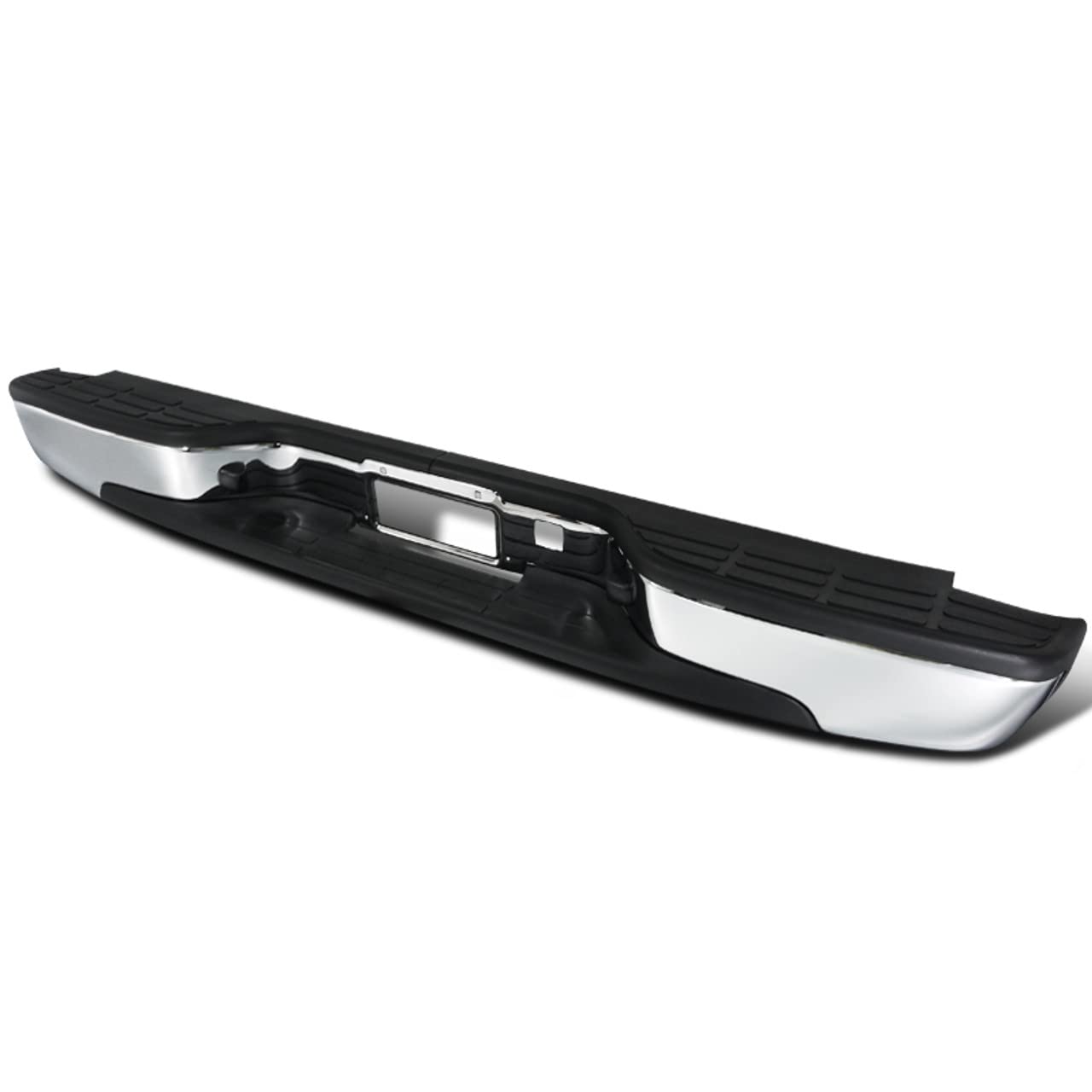 Rear Bumper Step Chrome - Spec D Tuning SRB-SIV99CR-FS Fits Fleetside, 99-06 Chevy