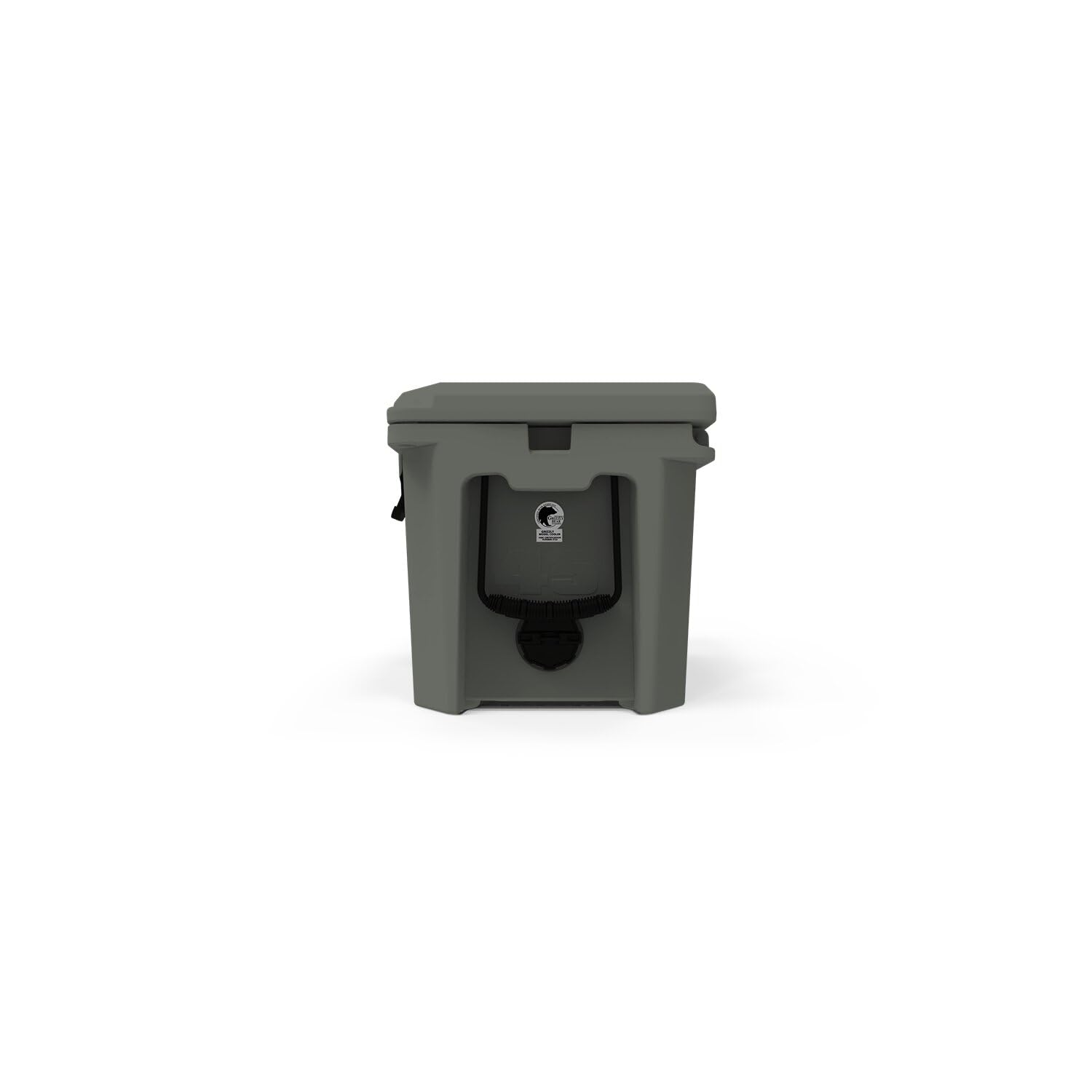45 Cooler Grizzly | 45 qt Ice Chest Durable Rotomolded Insulated | Made in The USA | Warranty for Life | for Beach Boat Camping Fishing Hunting | G45 | Lunar Green