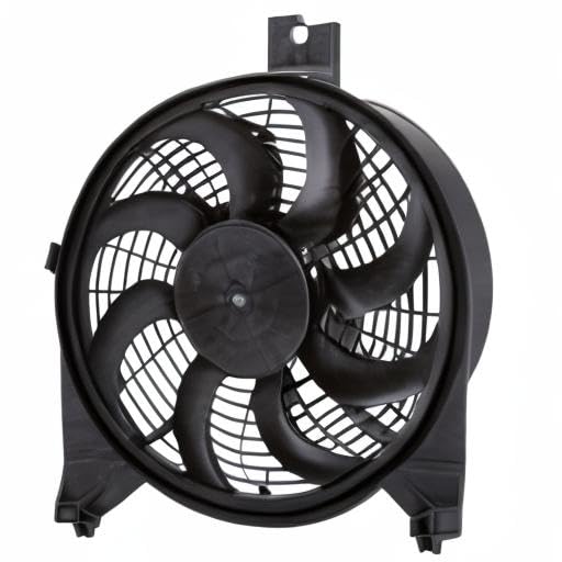 Cooling Fan Assembly TYC 611180 Compatible with 2007-2015 Nissan Pathfinder, Black