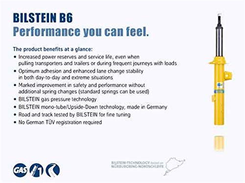 Bilstein B6 Front Right 09-13 Subaru Forester Twintube Strut Assembly (22-278449)