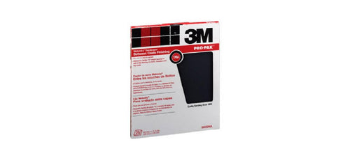 Wetordry Sanding Sheets 3M 99421NA, 9 in x 11 in, 320 grit, 25 Sheets/pk, 10 pks/cs