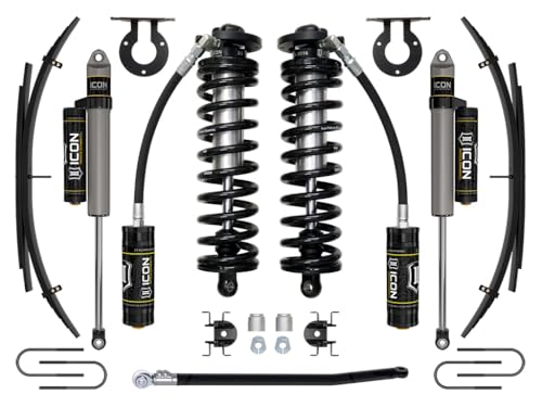 ICON 2.5-3" Lift, 08-10 Ford F250/F350 Stage 3 Coilover System w/Leaf Springs