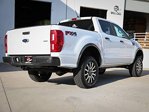 Rebel Series aFe Power-49-33111-B 3" 304 Stainless Steel Cat-Back Exhaust System, Black tips