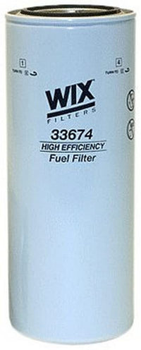 33674 WIX Filters Heavy Duty Spin-On Fuel Filter, Pack of 1