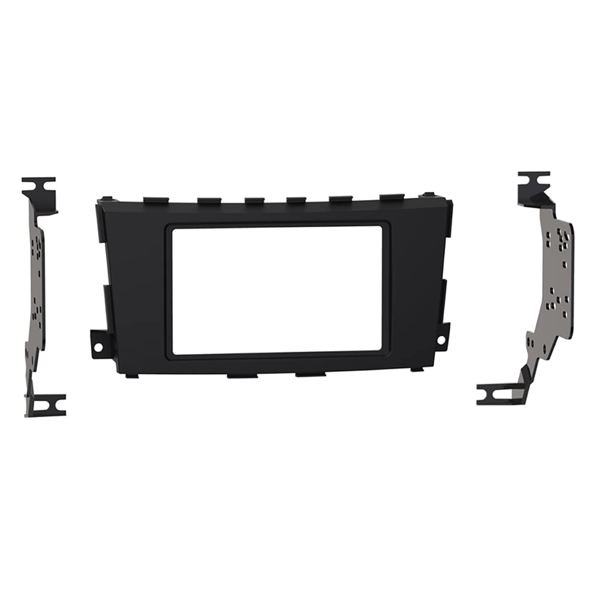 Metra Double DIN 957617B Stereo Installation Dash Kit for 2016-2018 Nissan Altima Black