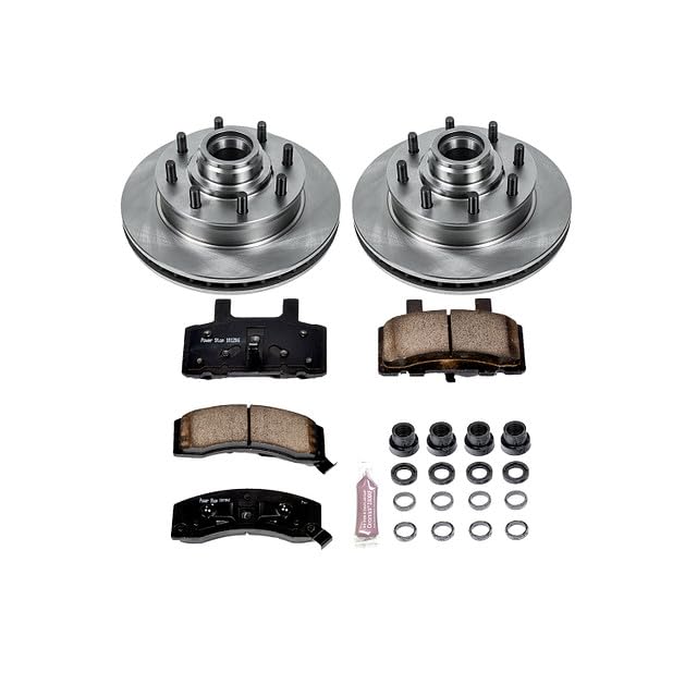 POWERSTOP Autospecialty KOE2947 Front Replacement Brake Kit-OE Brake Rotors & Ceramic Brake Pads