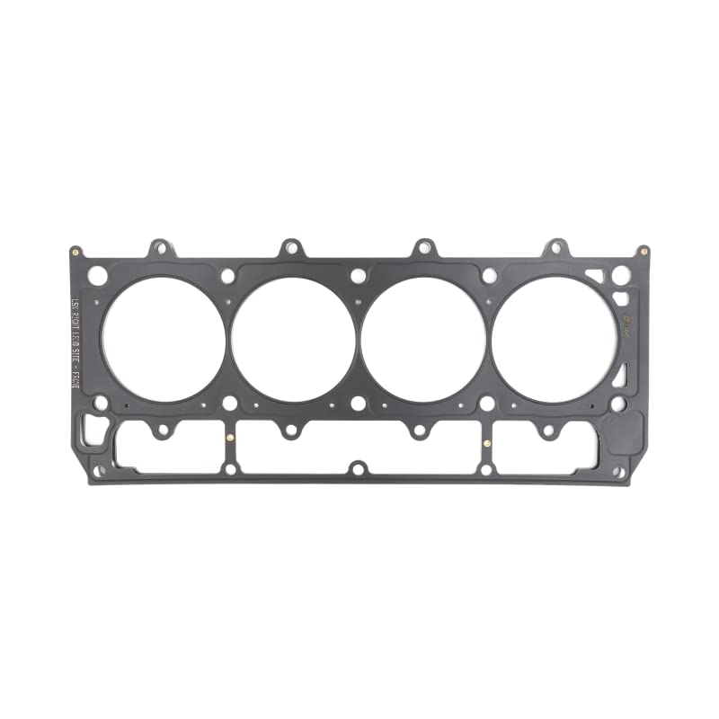 Cometic Gasket Cylinder Head, 0.040 in Compression Thickness, 4.185 in Bore, Passenger Side, Multi-Layered Steel, GM LS-Series, Each