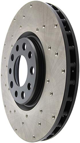 Sport StopTech Cross Drilled Brake Rotor; Front Right 128.63080R