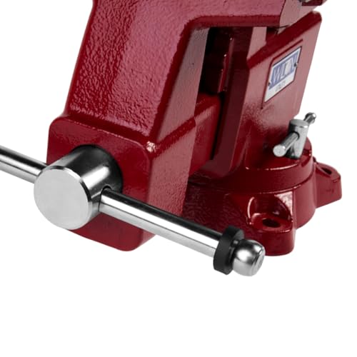 Utility Wilton Bench Vise, 6-1/2” Jaw Width, 6" Jaw Opening, 4" Throat (Model 676U)