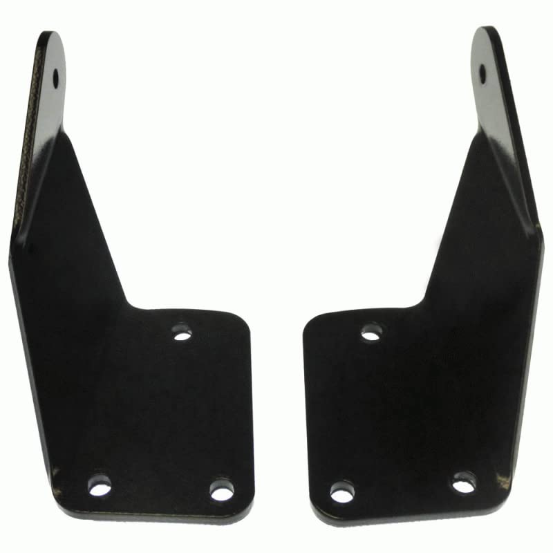 Jeep Metra - Hood Mount Bracket - Designed for 22” Straight Lightbar - Pair, TJ Jeep 1997-2006 (JP-TJHMB)