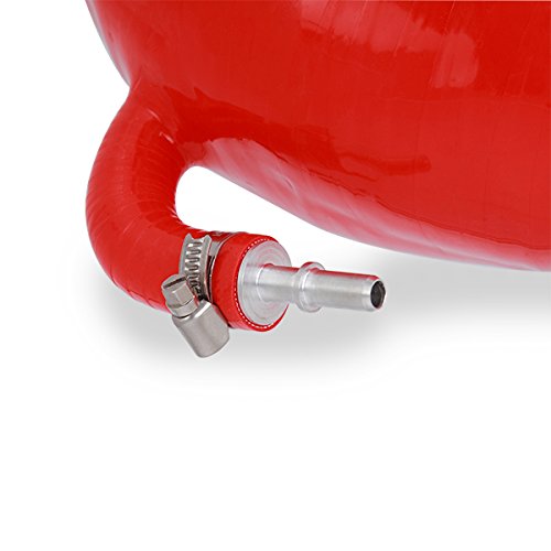 Mishimoto Silicone Induction Hose MMHOSE-MUS8-15IHRD Fits Ford Mustang GT 2015-2018 Red