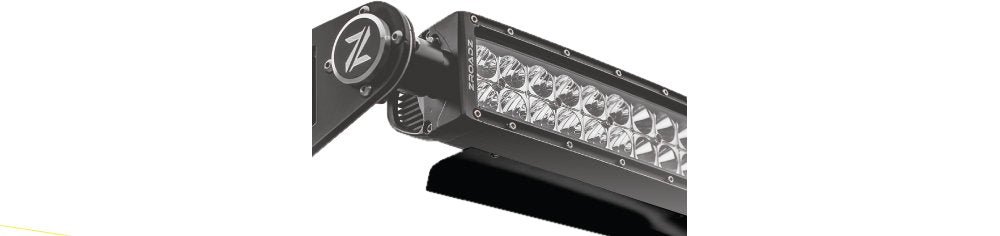 ZROADZ Wind Diffuser Noise Cancelling, Black, Aluminum for 40 Inch Straight Double Row LED Light Bar (Z330040S)