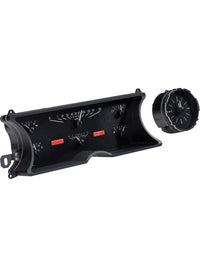Dakota Digital VHX Gauge Instrument System VHX-65C-CAD-K-R Compatible with 1965-66 Cadillac Car Black Alloy Red Backlighting