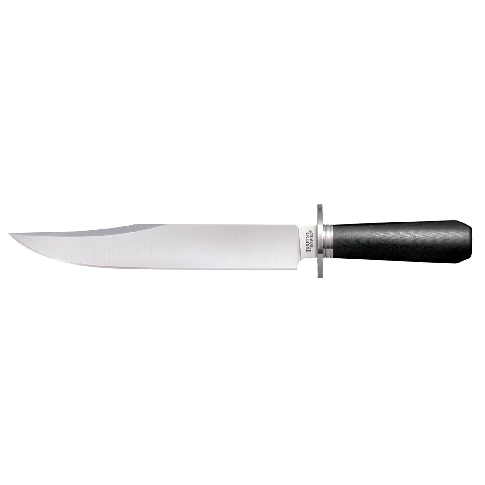 Laredo Bowie Cold Steel 10.5" CPM 3V Razor-Sharp Clip Point Blade 5.1875" G-10 Handle Tactical Fixed Blade Knife w/Secure-Ex Sheath