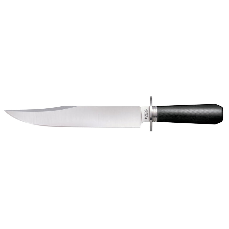 Laredo Bowie Cold Steel 10.5" CPM 3V Razor-Sharp Clip Point Blade 5.1875" G-10 Handle Tactical Fixed Blade Knife w/Secure-Ex Sheath