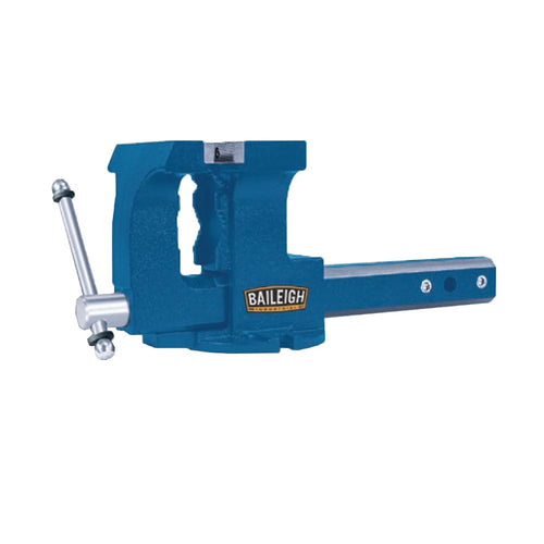 Baileigh Hitch Heavy-Duty Vise, 5-1/2" Max Opening, 5-9/10" Jaw Width, 5" Throat (BV-6HV-6)