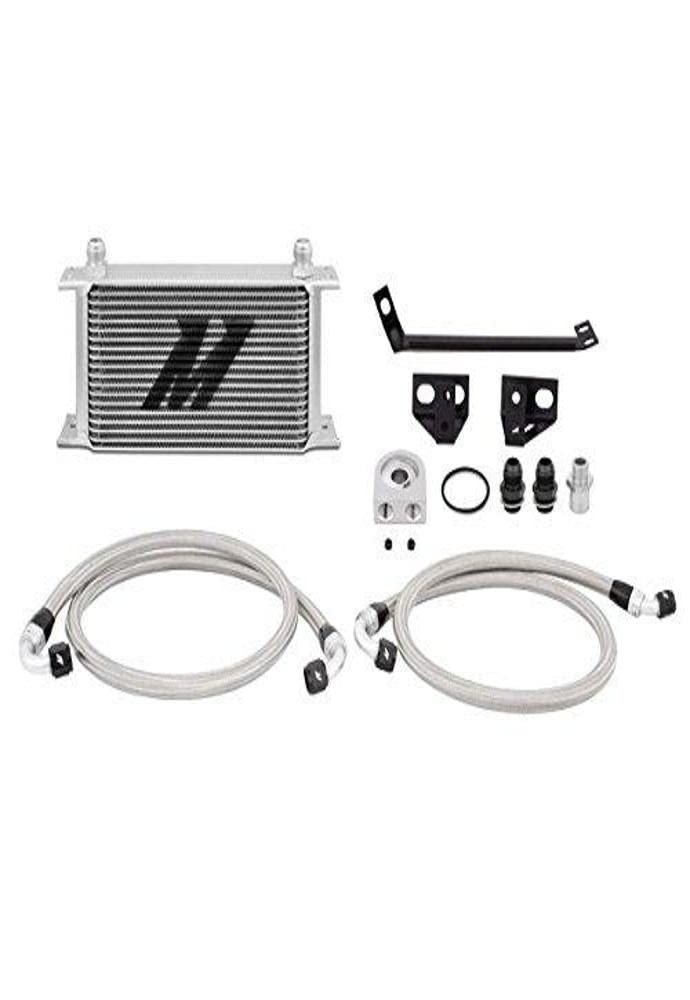 Mishimoto Oil Cooler Kit MMOC-MUS4-15 Fits Ford Mustang EcoBoost 2015+ Silver