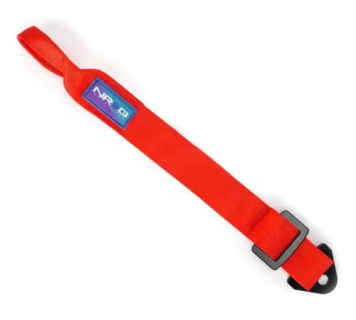 Universal NRG Tow Strap 24in Adjustable - Red