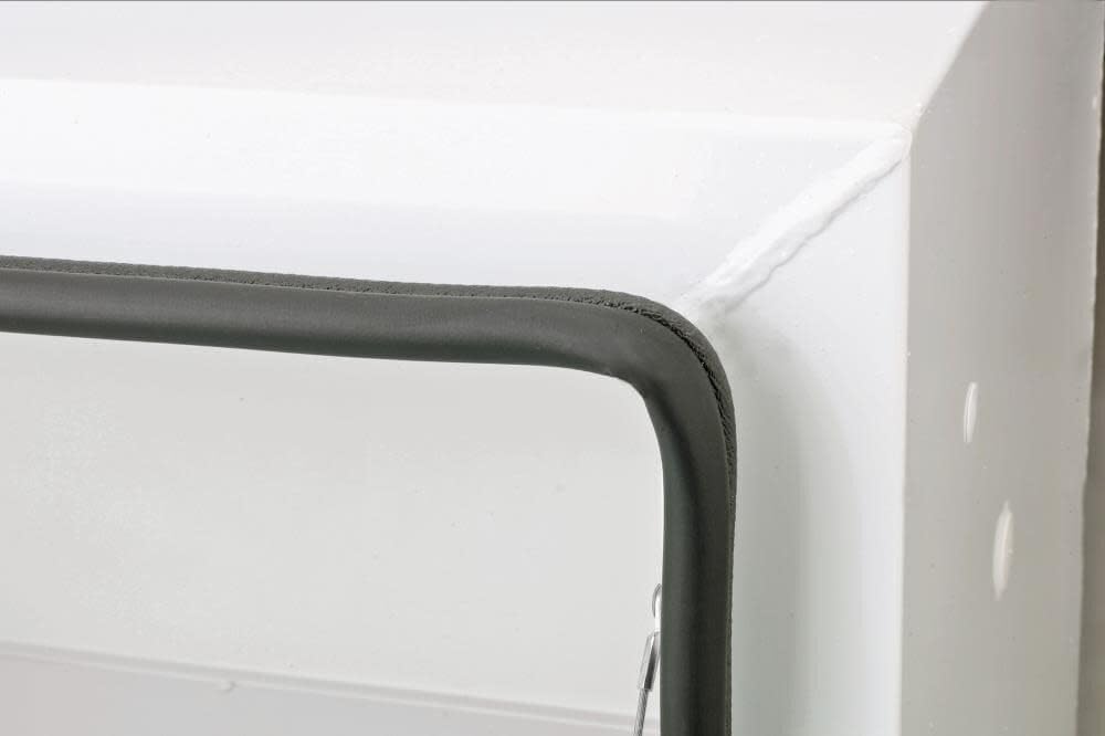 Jobox Crescent Steel Heavy-Duty Truck Chest White
