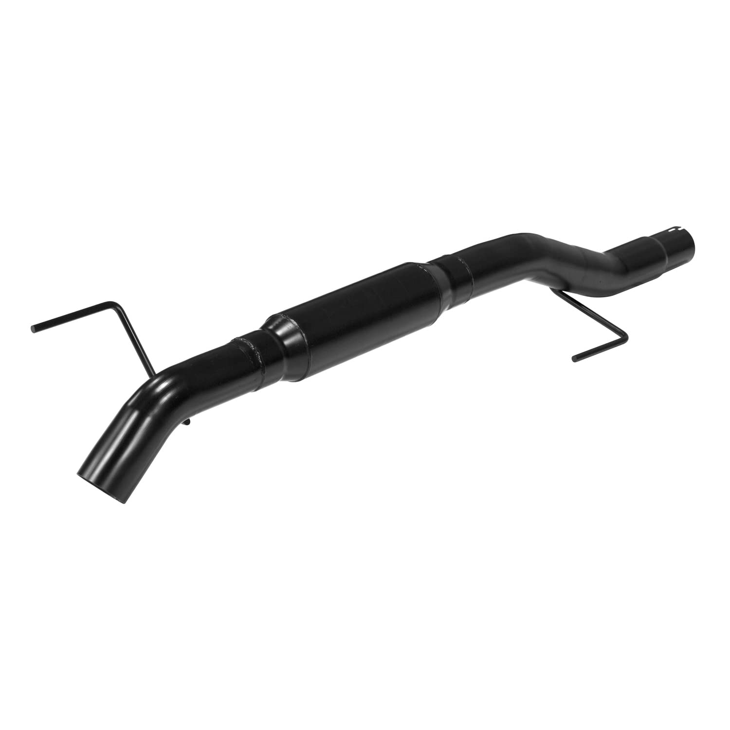 Outlaw Extreme Flowmaster 817707 Cat-Back Exhaust Kit 3 Inch 409 Stainless Steel Black Dump Turn Down Compatible with 2009-2014 Ford F-150 Truck 4.6L 5.0L 5.4L 2 & 4WD All Wheelbases