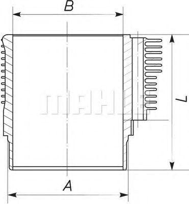Cylinder Sleeve Mahle - 503WR20