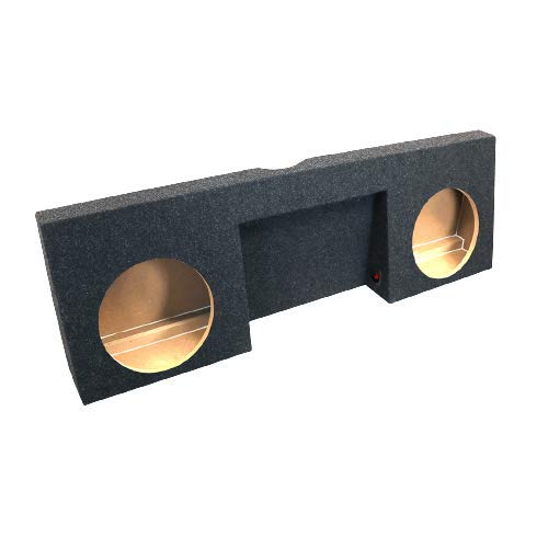 Bbox Dual 12” Sealed Subwoofer Enclosure A168-12CPA Fits 2007-2013 Chevrolet/GMC Silverado & Sierra Regular Cab