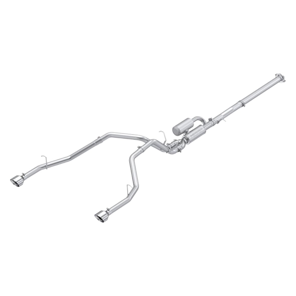MBRP S5156AL Exhaust - MBRP Exhaust S5156AL Armor Lite Cat Back System Fits 25 1500