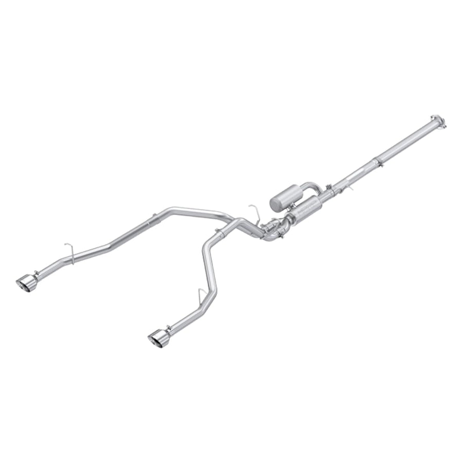 MBRP S5156AL Exhaust - MBRP Exhaust S5156AL Armor Lite Cat Back System Fits 25 1500