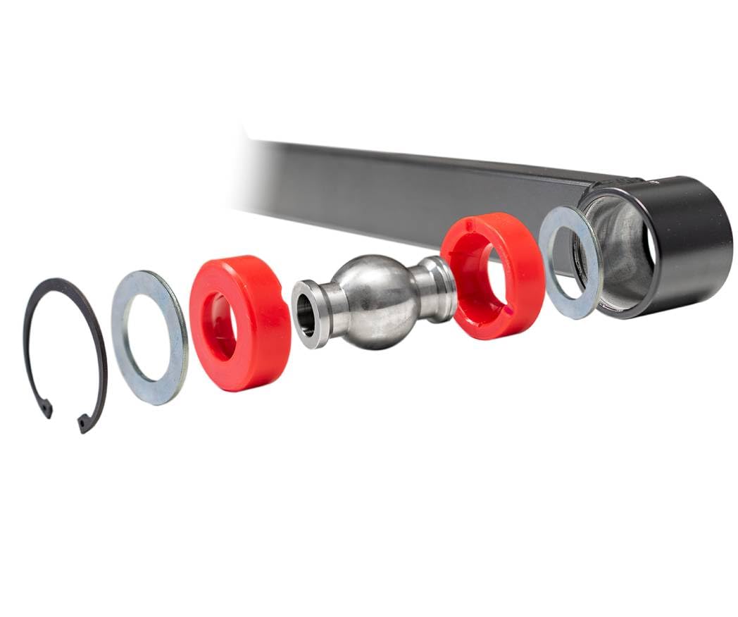 Extended Control Arms Carli Ram, 2nd Gen, Mild Steel 14mm/16mm, 1998.5-02