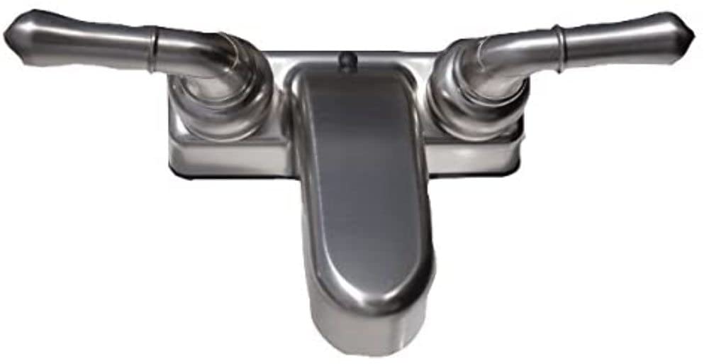 Utopia LaSalle Bristol Brushed Nickel Lavatory Faucet with Tea Pot Handles 20377R300NABX