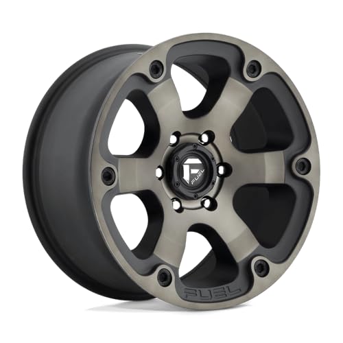 1PC Fuel D564 17X10 6X5.5 MT-BLK-DDT -18MM - D56417008347