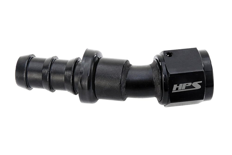 30 Degree HPS Performance -8 Push-On Aluminum AN Hose End, 150-3008