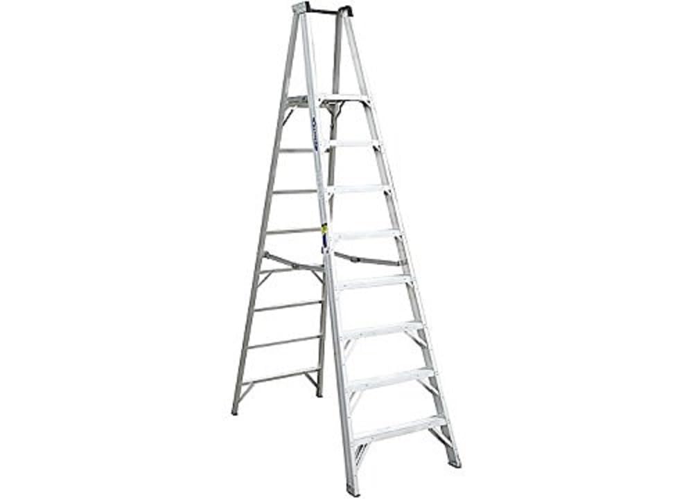 Platform Ladder, Werner (P408) Aluminum