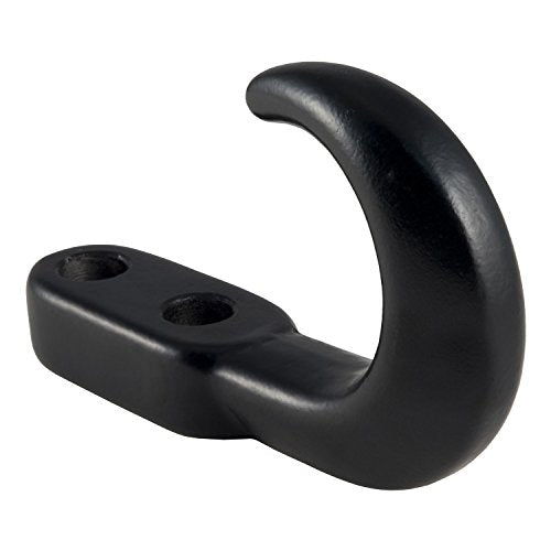 Black Steel CURT 22430 Tow Hook, 10,000 lbs Capacity