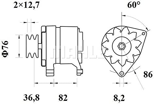 Alternator Mahle - MG330