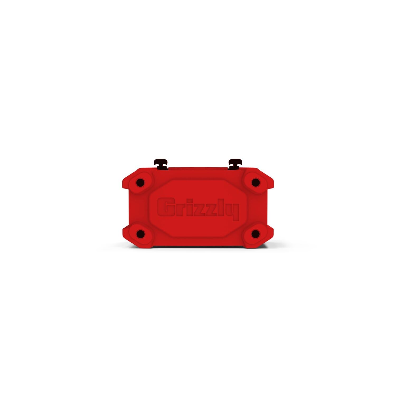 15 Cooler Grizzly | 15 qt Ice Chest Durable Rotomolded Insulated | Made in USA | Warranty for Life | For Beach Boat Camping Fishing Hunting | G15 | Red