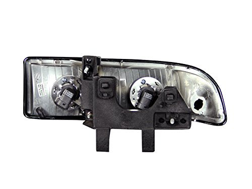 Crystal Headlight Set-Black ANZO USA 111156
