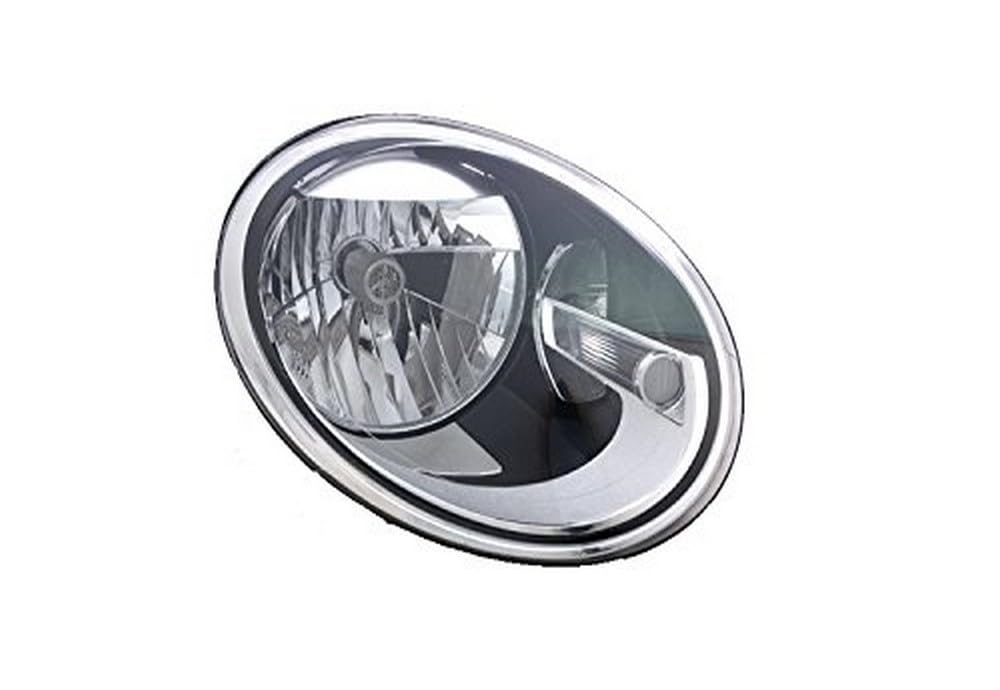 Right TYC Headlight Assembly Compatible with 2012-2019 Volkswagen Beetle