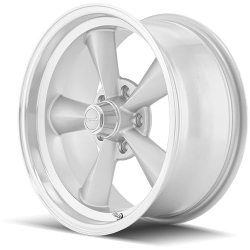 Silver Ridler 675 Wheel with Machined Lip (17x8"/5x120.65mm)