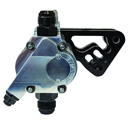 Moroso T3 22415 Dry Sump Oil Pump, Double Shear Mount, 5 Stage, 1.2" Pressure Section