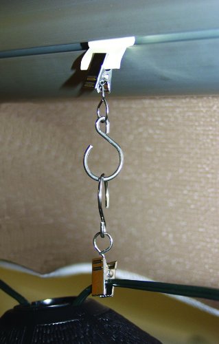 Party Light Hanger JR Products 05205 Stainless Steel - Pack of 10
