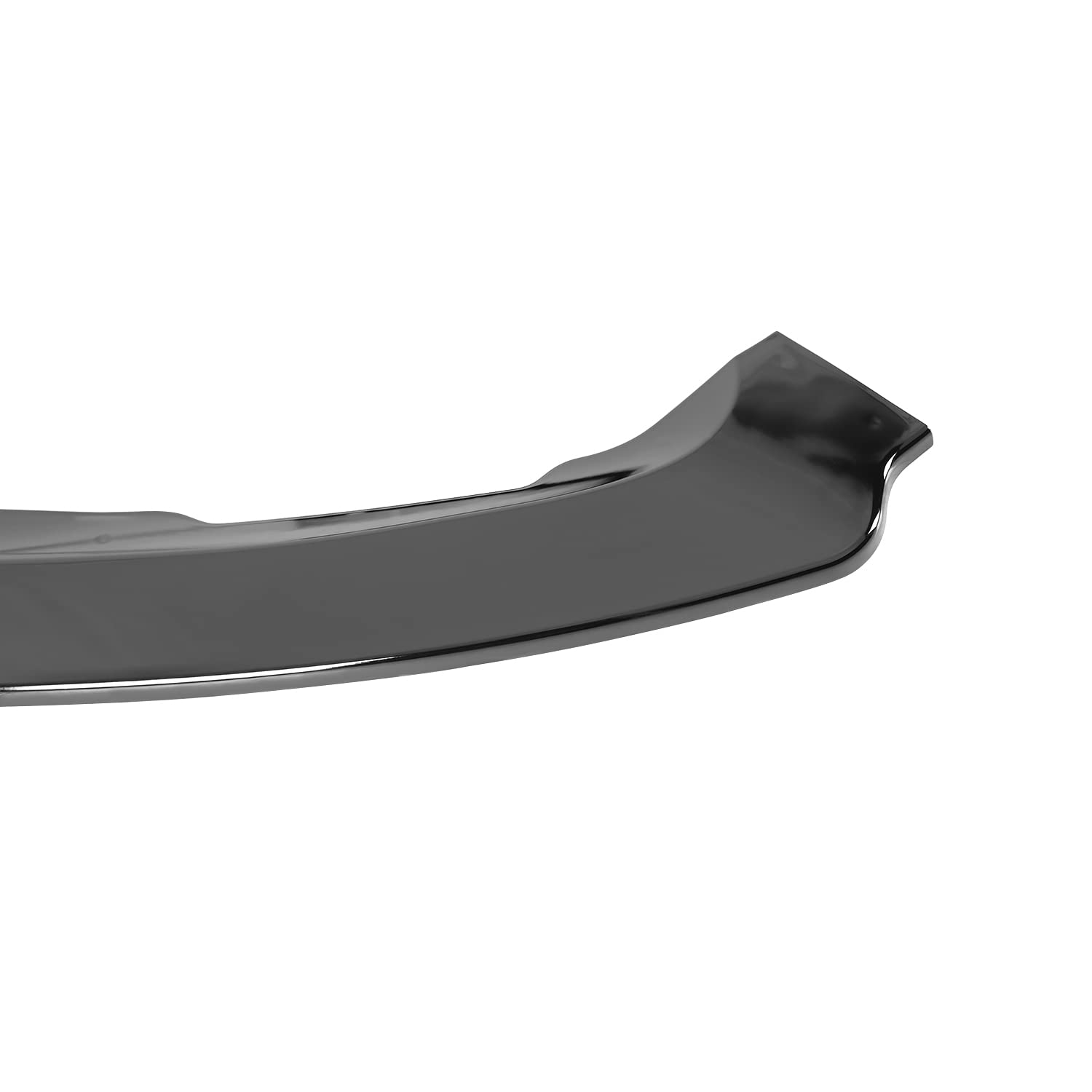 Front Bumper Lip Spec-D Tuning Glossy Black Compatible with 2019-2020 Ford Fusion