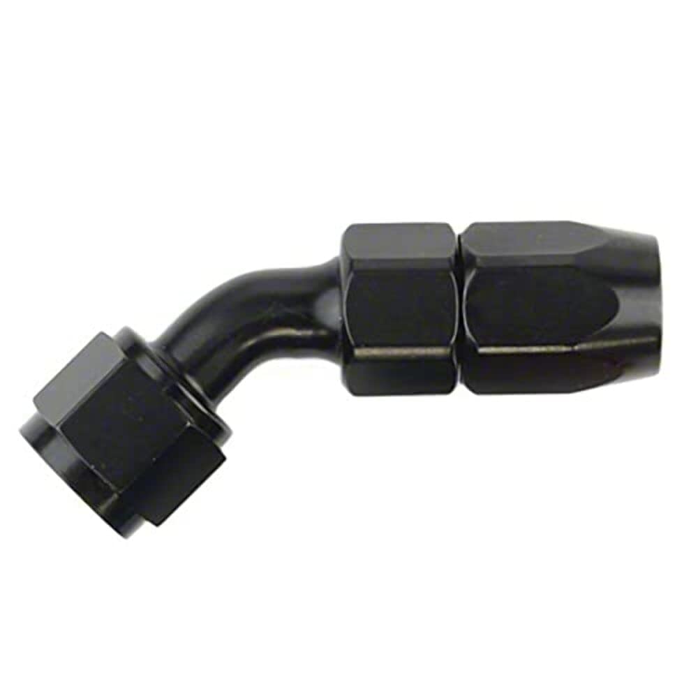 510845BK Speedfx -8an X 45 Blk Hose End