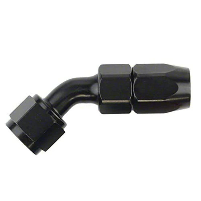 510845BK Speedfx -8an X 45 Blk Hose End
