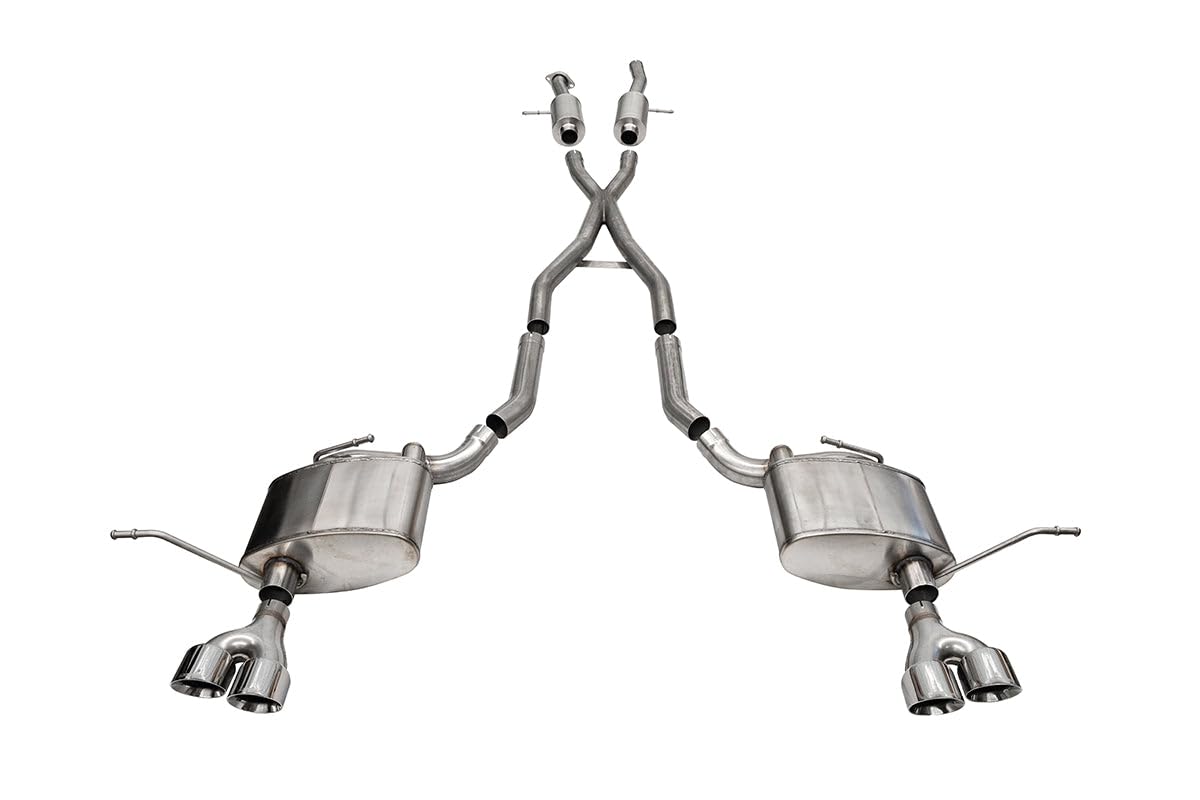 Corsa Cat Back Exhaust 14992 (Jeep Grand Cherokee Summit Edition 5.7L V8)