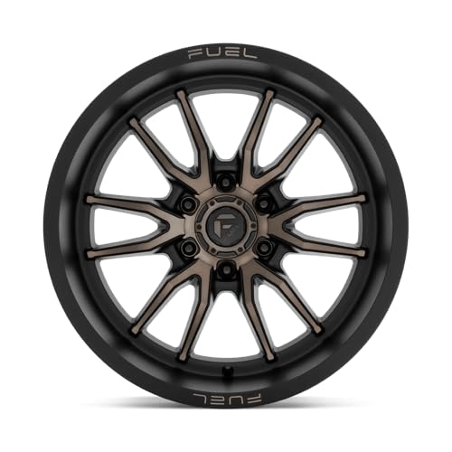 D762 CLASH FUEL OFF-ROAD 18X9, 6X135, 4.53, 12mm MATTE BLACK DOUBLE DARK TINT - D76218908945