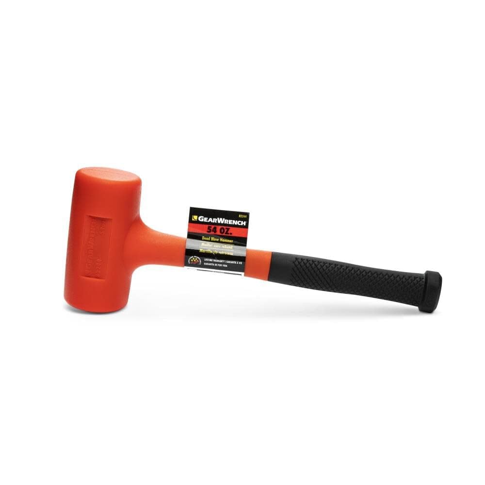 GEARWRENCH Dead Blow Hammer, 54 oz. with Polyurethane Head - 82244, Black