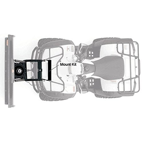 Powersports WARN 93515 ATV Front Kit Snow Plow Mount , Black