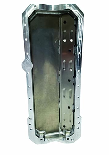 Moroso Aluminum 20939 Oil Pan For Toyota 2JZ, Dry Sump w/ 4 pick ups